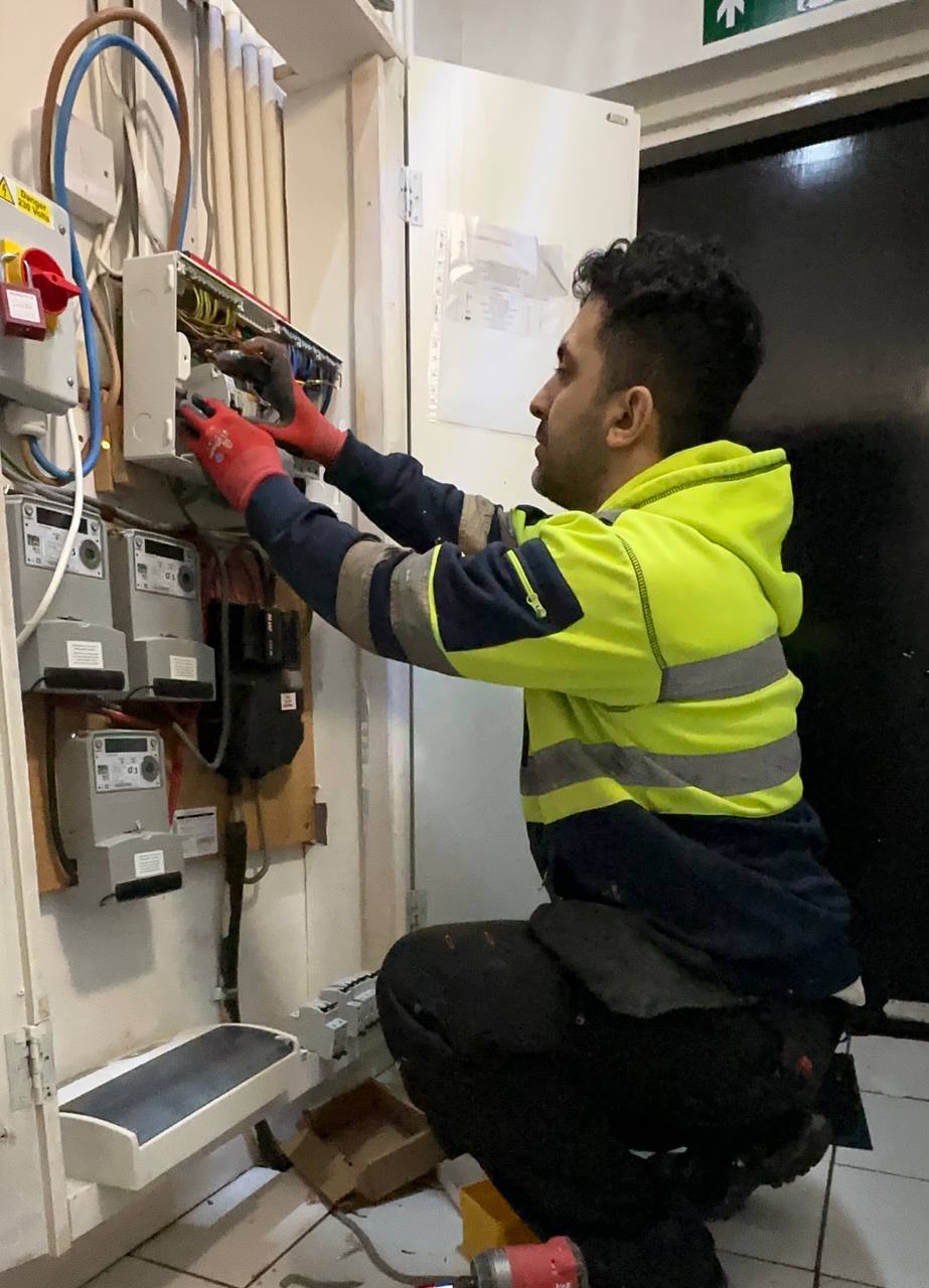 Commercial electrical work