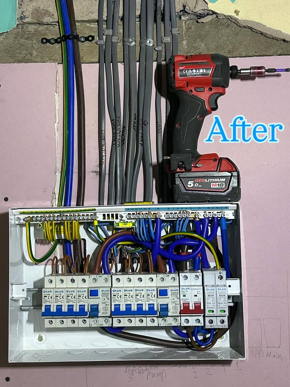 Consumer unit upgrade